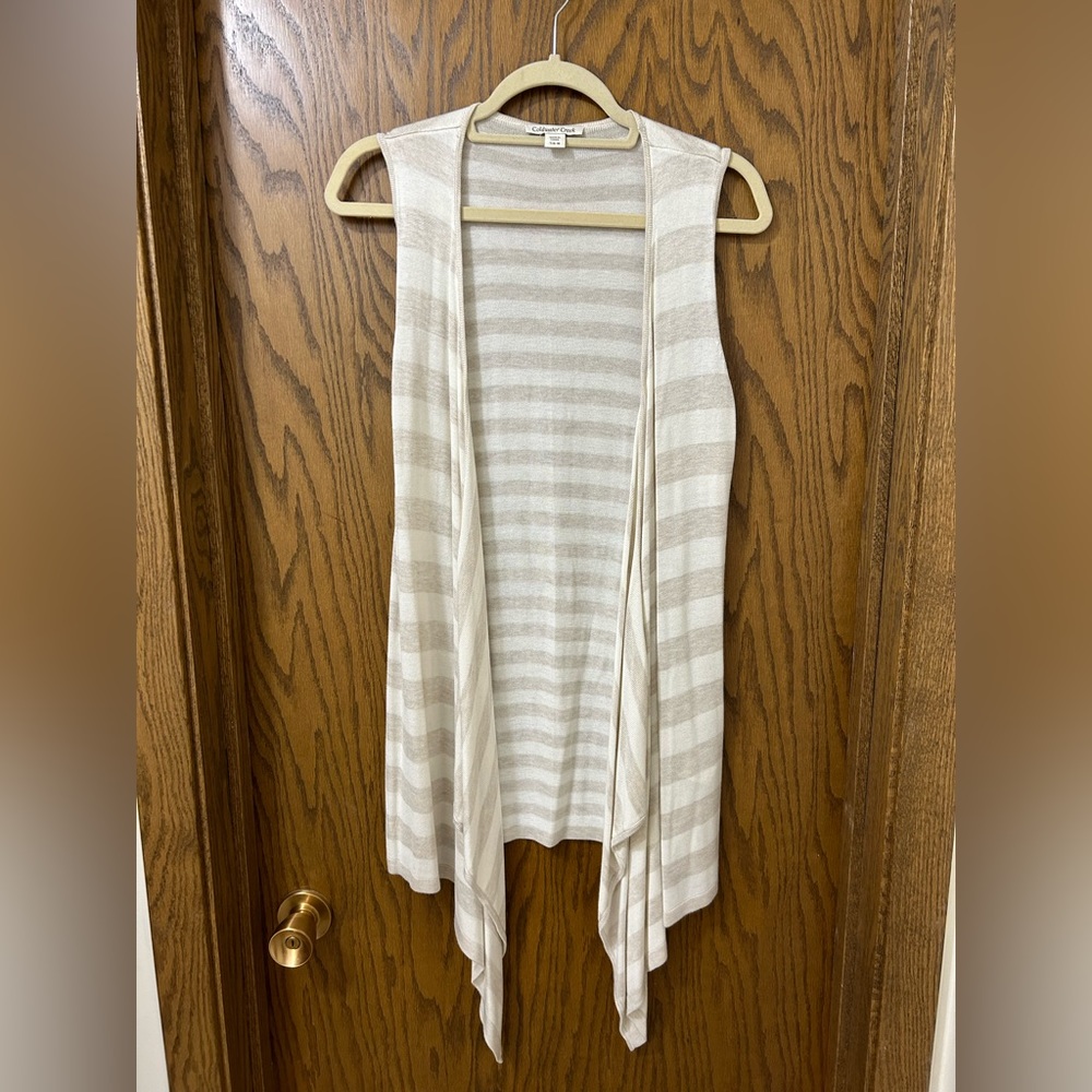 Coldwater Creek Waterfall Cardigan